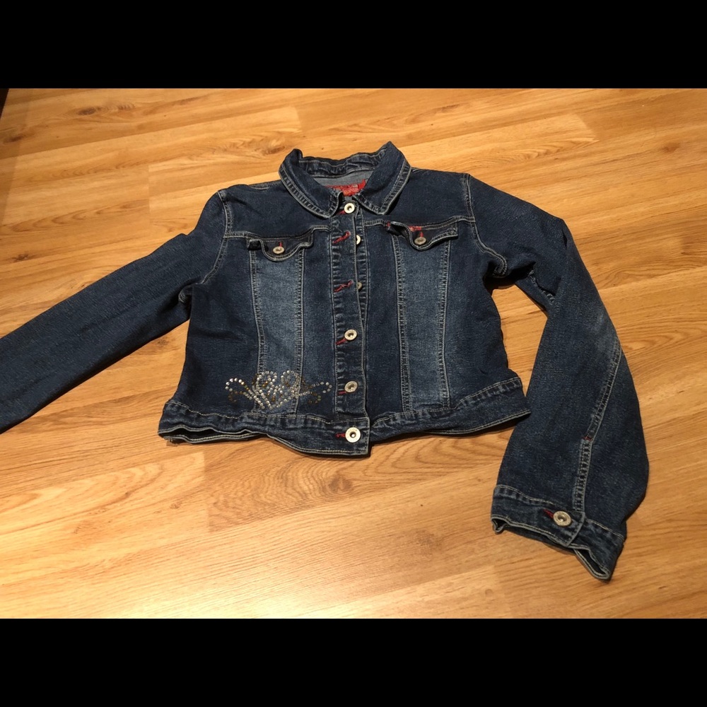Richcow Girls Jean Jacket